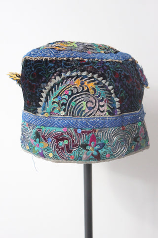 Miao cap blue