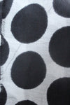 Dot black white Scarf