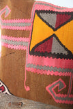 Kilim 50cmx50cm Curry cushion